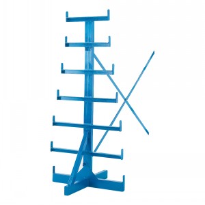 Bar Storage Rack Horizontal Double Sided